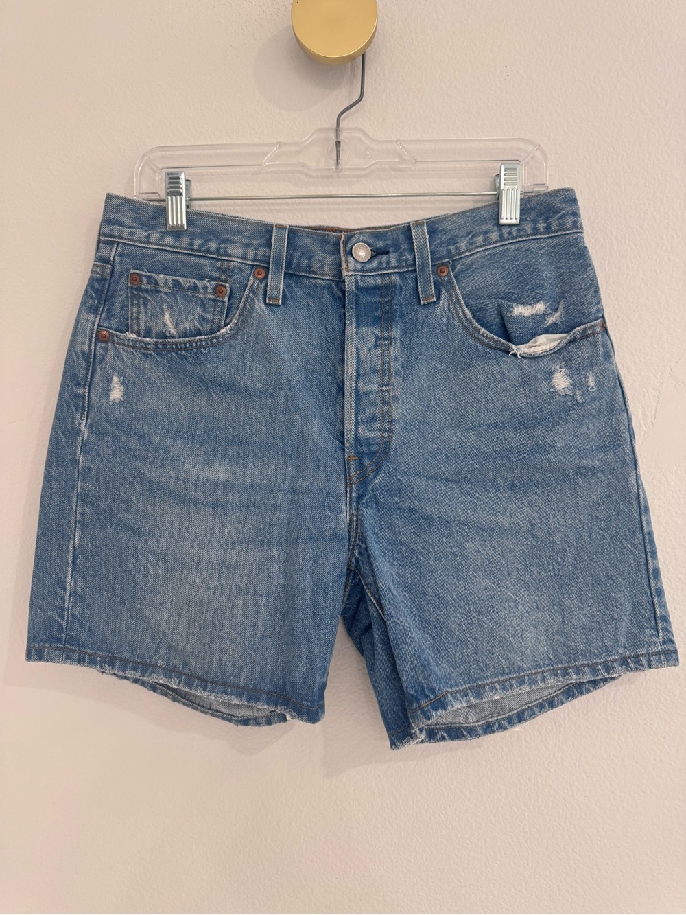 Levi’s 501 Jean Short w/ button front